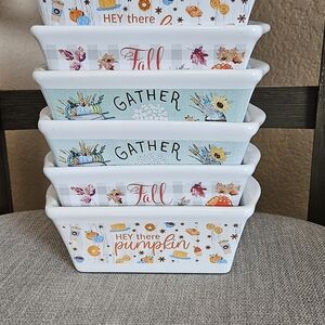 Seasonal Ceramic Bakeware Set - White